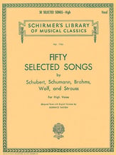 50 Selected Songs Vocal Solo & Collections sheet music cover